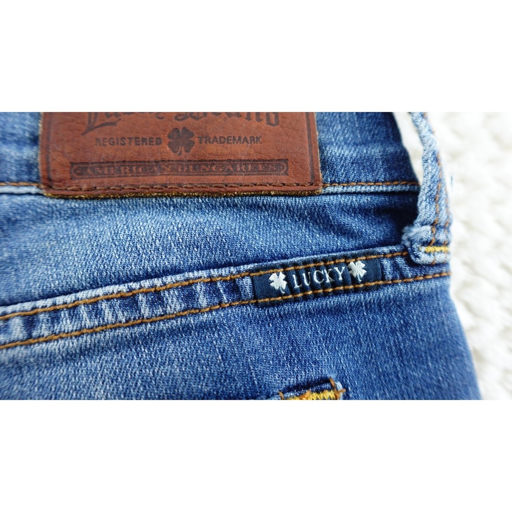 Lucky Brand Sofia Straight Womens size 6/28 Denim Blue Jeans - Picture 8 of 15